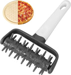Pizza Dough Docker Roller Plastic Pizza Pin Puncher Dough Hole Maker Docking Tool Pizza Making Accessories for Cookie Pie Pastry Bread(Grey)