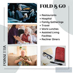 Adult Bib Scarf - Dignified Alternative to Bibs | Washable and Reusable Clothing Protectors for Eating