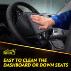 HOMEXCEL Grey Microfiber Cleaning Cloth 6 Pack, 12.5 x 12.5 inch Microfiber Towels for Cars, Ultra Absorbent Car Washing Cloth, Lint Free Streak Free Cleaning Rags for Car, Kitchen, and Window