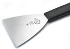Mercer Culinary Millennia Grill Scraper, 4 Inch x 4-1/2 Inch Blade, Black Handle