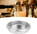 Zerodis 54mm Coffee Machine Backflush Basket, Stainless Steel Back Flush Insert Blind Filter Basket Coffee Machine Compatible with Sage8 Series 870 Coffee Machine