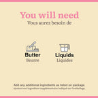 XO Baking Co. Gluten Free Vanilla Buttercream Gourmet Frosting Mix; Non-GMO; Kosher; Rice Free; Peanut Free; Soy Free; Dairy Free; No Preservatives; No Artificial Flavors or Colors, 14oz (Pack of 6)