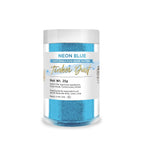 BAKELL Neon Blue Edible Glitter, 25 Grams | TINKER DUST Edible Glitter | KOSHER Certified | 100% Edible Glitter | Cakes, Cupcakes, Cake Pops, Drinks, Dessert Vegan Glitter & Dusts (25g, Neon Blue)