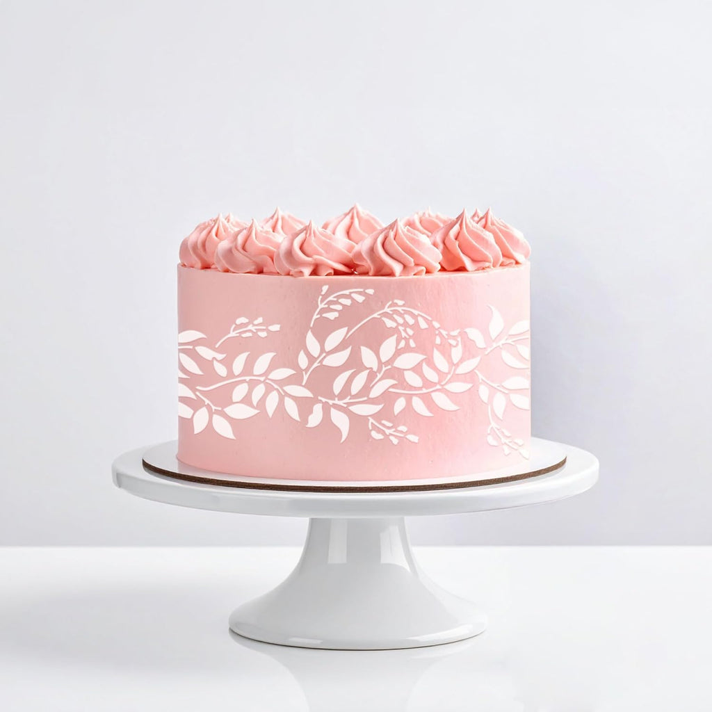 Long Border Cake Stencil, 4" x 12.75" (JUNTA)
