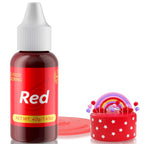 Gel Food Coloring for Cake Decorating - 40g Concentrated Assorted Edible Colors - Vibrant Tasteless Food Dye Professional-Grade Dye for Easter Eggs Fondant Cookies Frosting Royal Icing Baking - Red