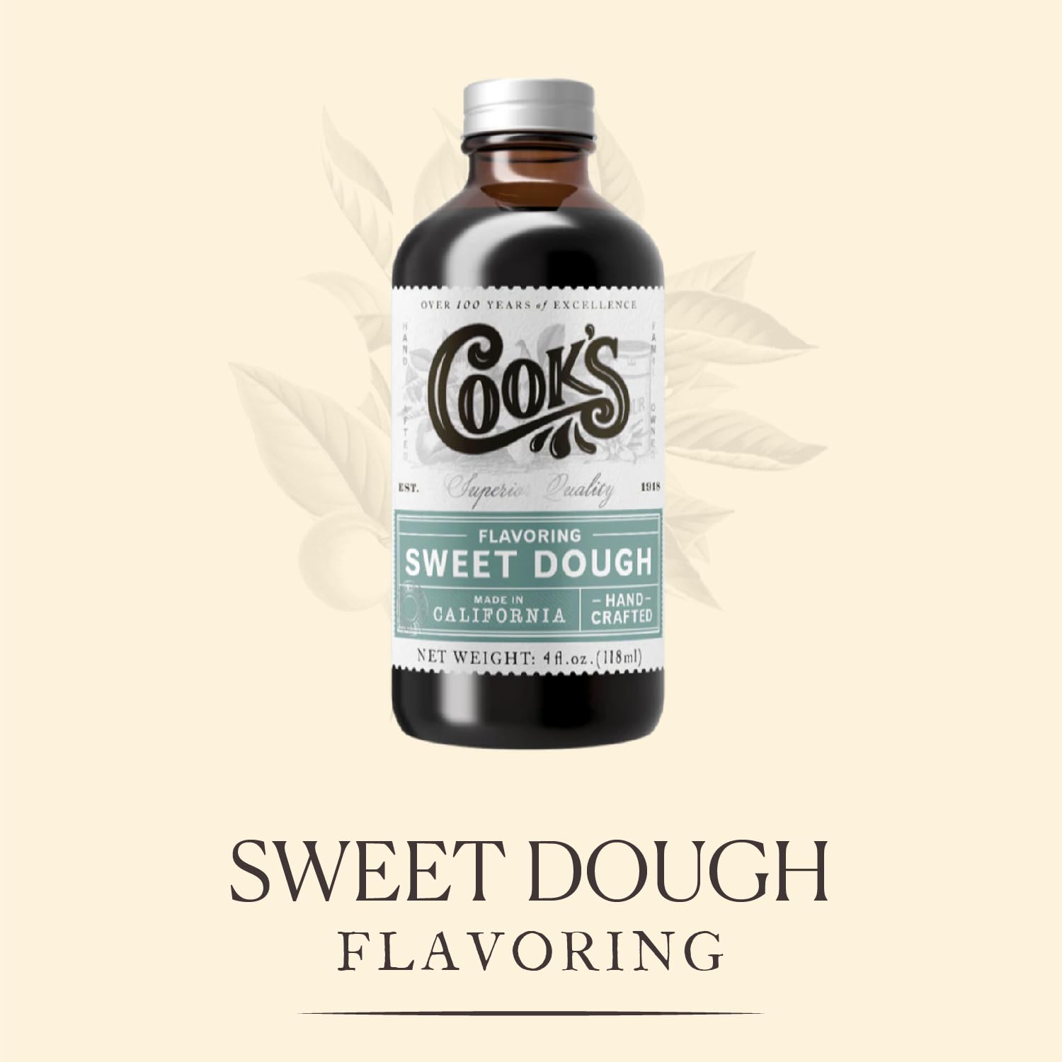 Cook's, Sweet Dough Flavoring, for Baking, Cakes, and Breads, 8 oz