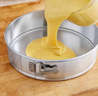 Soro Essentials- 11' x 3'' Deep Aluminum Round Spring Form Pan- Leak Proof Cheesecake Pan Spring Form Pans with Removable Bottom and Quick Release Latch for Baking Cheesecake Cakes