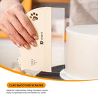 2 Pcs Cake Smoother Scraper, Cake Decorating Supplies Acrylic Cake Scraper Cake Decorating Supplies Food-Grade Transparent Flexible PE Plastic Cake Scraper‌ - Designed for Bread and Cake Decoration