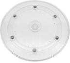 2 Pack 6" Lazy Susan Turntables Acrylic Ball Bearing 360 Degree Rotating Tray for Spice Rack Table Cake Kitchen Pantry Decorating (Transparent)