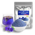 Fraunitsh Butterfly Pea Flower Powder, 1.76oz | Blue Matcha Powder | Natural Food Coloring for Smoothies, Baking, Drinks, Lattes & Cocktails | Blue Lotus Flower Powder | No Additives (1.76oz)