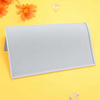 TUKE 3D Cake Lace Mold Stripe Lace Mat Embosser Texture Silicone Mould Fondant Chocolate Stencil Border Bakeware Cake Decorating (A_ Stripe)