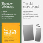 TRULEAN Everyday Wellness Shot Powder - Turmeric, Ginger, Vitamin C, Immunity & Immune Support Supplement - No Artificial Ingredients, No Sugar & Gluten Free - 30 Packets Citrus Flavor