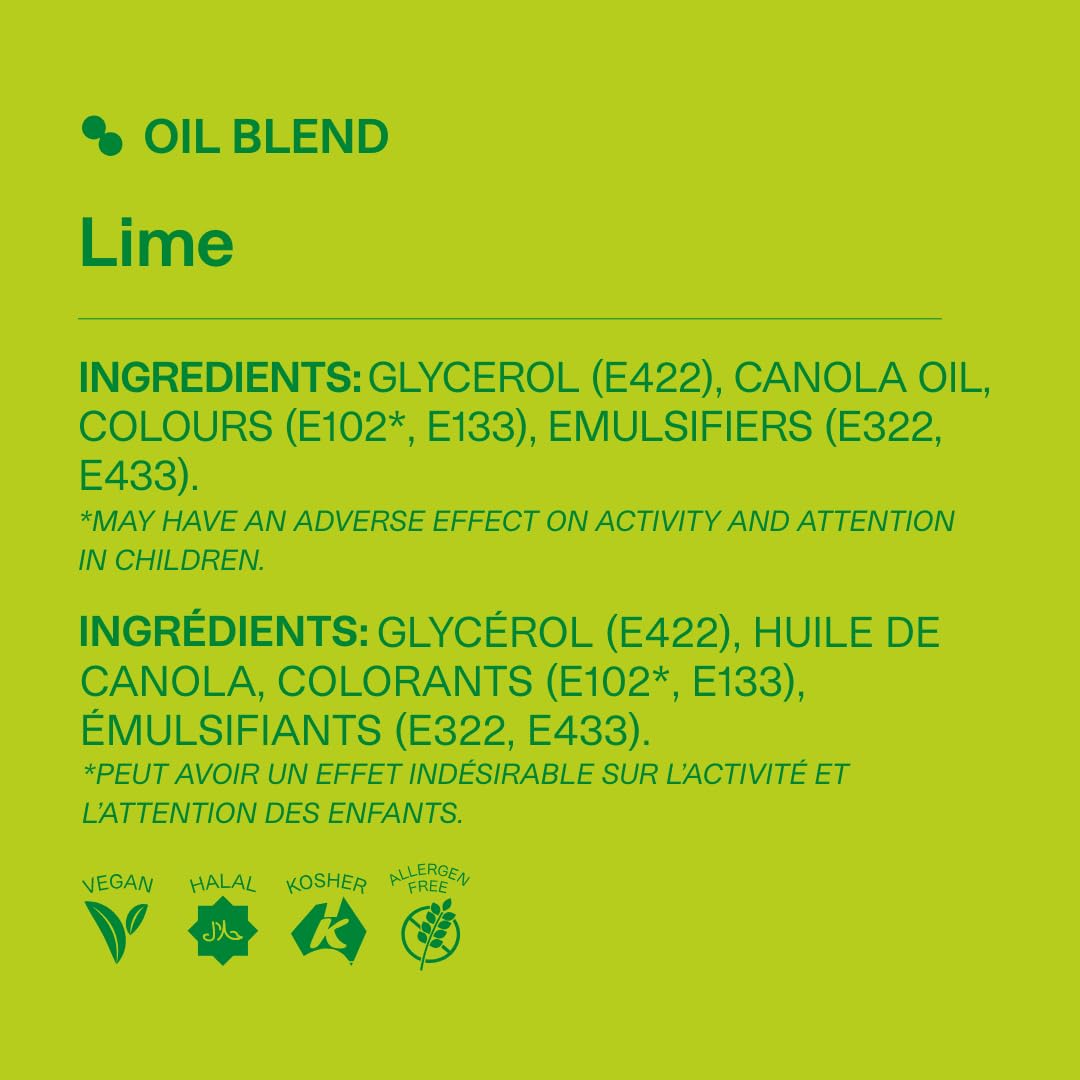 Colour Mill Oil-Based Food Coloring, 20 Milliliters Lime