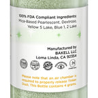 Bakell - Soft Green Tinker Dust (4g, 1x Mini Spray Pump) Edible Glitter for Food, Desserts, and Beverages!
