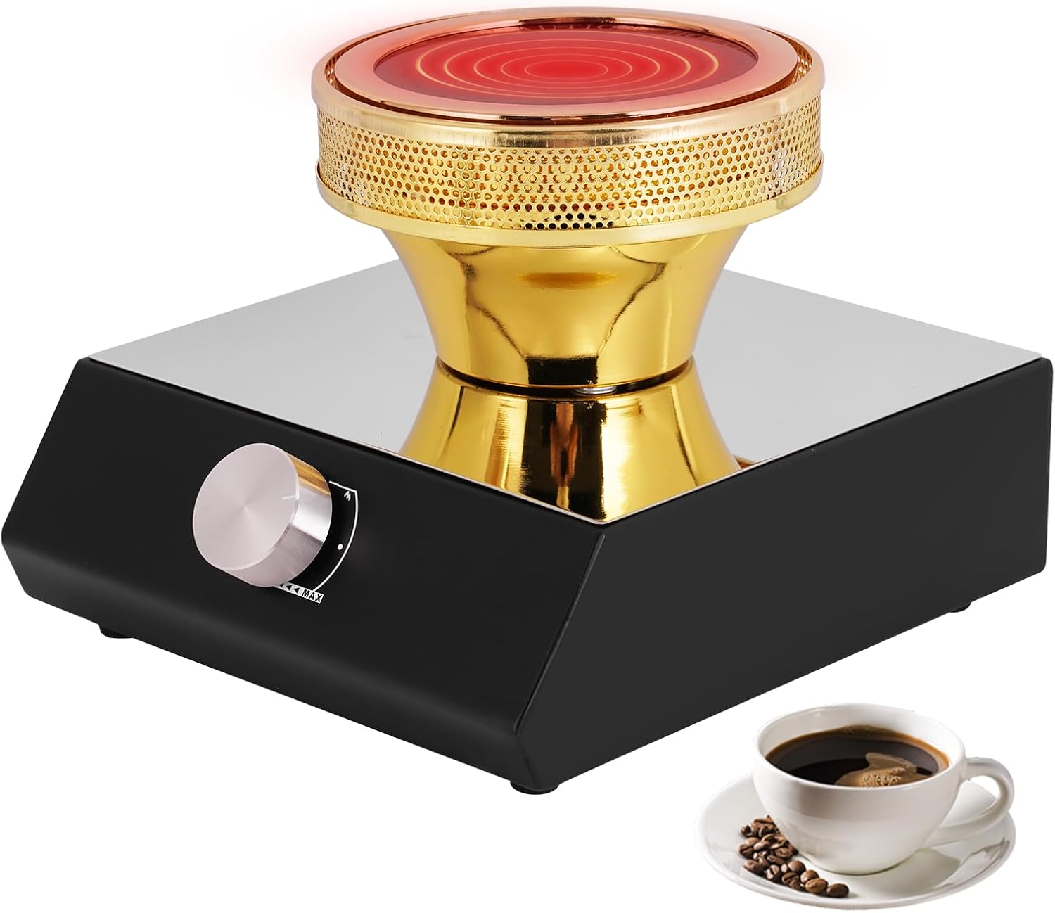 YUCHENGTECH Halogen Beam Heater Burner Smart Siphon Beam Heater for Hario Yama Syphon Coffee Maker (Upgrade 110-120V) (110V)