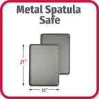 GoodCook Everday Nonstick Carbon Steel 15” x 21” Baking Sheet Set, 2 Pack – Extra-Large Carbon Steel Cooking Pans, Bakeware Set, Cookie Sheets for Baking, Oven Pan Set