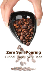 KitchenTour Precision Coffee Kit - Ceramic Dosing Cup & 8ml Anti-Static Sprayer - 2-in-1 Barista Set for Espresso/Cold Brew