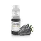 Bakell - Black Tinker Dust (4g, 1x Mini Spray Pump) Edible Glitter for Food, Desserts, and Beverages!