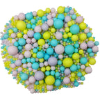 Edible Pastel Sugar Pearls Candy Sprinkles 120G/ 4.23Ounce Baking Cake Sprinkles Cupcake and Cake Topper Cookie Decorations Wedding Party Valentines Halloween Christmas Supplies