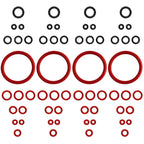 Wolfride 60 Pcs (4 Set) Seal O-Ring Kit Gasket Seal Set Saeco Philips Gaggia Coffee Machine, Professional Coffee Machine O'Rings Maintenance Kit Seal O Rings Nozzle Gasket