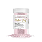 BAKELL Soft Pink Edible Glitter, 25 Grams | TINKER DUST Edible Glitter | KOSHER Certified | 100% Edible Glitter | Cakes, Cupcakes, Cake Pops, Drinks, Dessert Vegan Glitter & Dusts (25g, Soft Pink)