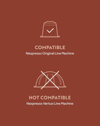 ROSSO CAFFÈ Espresso Coffee Pods for Nespresso Original Machines - 80 Capsules Flavored Pack, 4 Rich and Balanced Flavors (Chocolate, Vanilla, Crème Caramel, Hazelnut) - Made in Italy