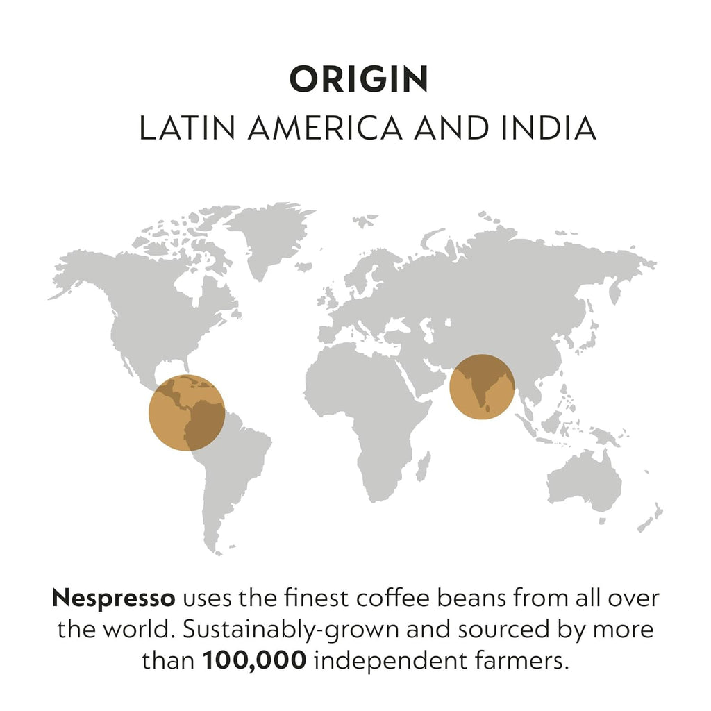 Nespresso Capsules Original Line, Stockholm Fortissio Lungo, Dark Roast Coffee, 50 Count Coffee Pods