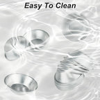 Weilan 25 Pcs Mini Tiny Pie Muffin Cupcake Pans Tin Egg Tart Mold Bakeware -NonStick Puto Cup