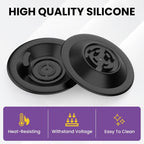 Espresso Backflush Cleaning Disc, 54mm Silicone Espresso Cleaning Disc for Most Espresso Machines BES980XL BES990 BES900XL BES920XL, 4 Pack