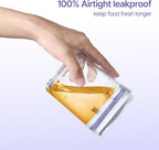 Food Airtight Containers storage with Lids One Button Open/POP UP/Kitchen Storage Organization for Coffee Tea Brown Sugar Cereals 950ml x 1