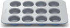 Caraway Non-Stick Ceramic 12-Cup Muffin Pan - Naturally Slick Ceramic Coating - Non-Toxic, PTFE & PFOA Free - Perfect for Cupcakes, Muffins, and More - Slate