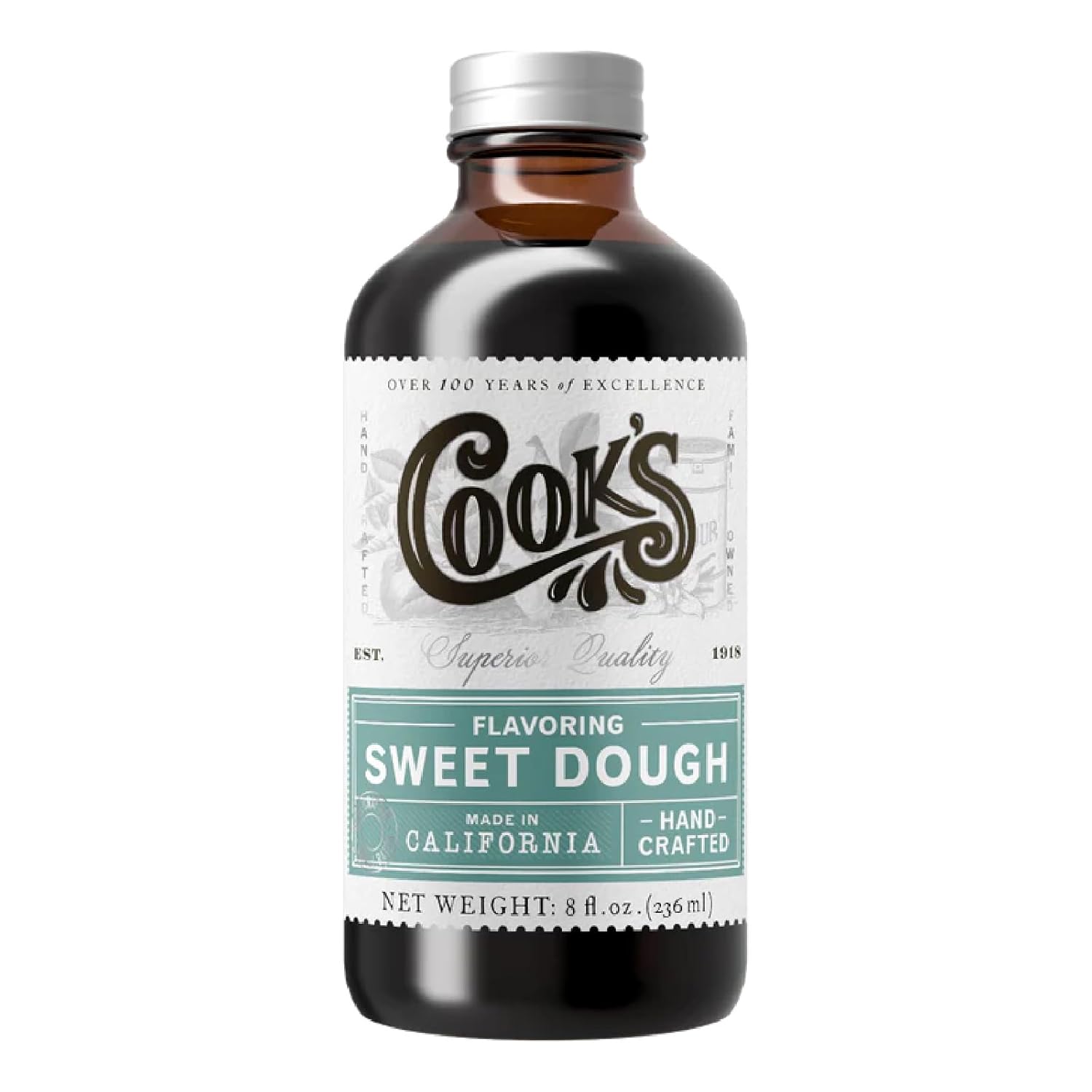 Cook's, Sweet Dough Flavoring, for Baking, Cakes, and Breads, 8 oz