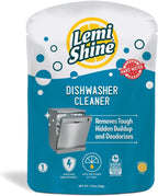 Lemi Shine Natural Dishwasher Cleaner - Dishwasher Cleaner and Deodorizer Powered by Citric Acid and a Natural Fresh Lemon Scent (1 Count)