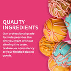 Chefmaster 12 Bottle Set of Candy Colors, True-Tone Shades, Oil-Based, Professional-Grade Dye, Chocolate, Strawberries, Cake Pops, Decorating, Easy-to-Use, Manufactured in the USA, 0.64 oz Each