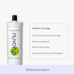NuvoH2O CitraCharge Pro Spot-Free Dishwasher System – Citrus-Based, Eco-Friendly Water Softener – Reduces Scale – Quick-Connect Install – Protects Dishwashers & Appliances