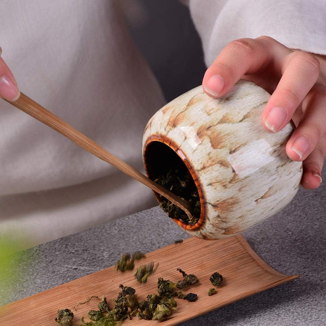 Ceramic Storage Jars, Exquisite Glaze Food Canisters for Kitchen Spice Storage,Tea Caddy Storage,Coffee Jar,Condiment Jar with Seald Lid (Dark blue)