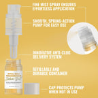 Bakell - Royal Gold Tinker Dust (4g, 1x Mini Spray Pump) Edible Glitter for Food, Desserts, and Beverages!