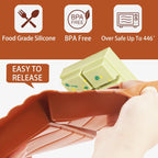 Dubai Chocolate Bar Mold - 3 Different Shapes, 1 Inch Deep Chocolate Molds Silicone,Large And Thick Candy Bar Baking Molds - Set of 2