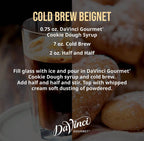 DaVinci Gourmet Classic Cookie Dough Syrup, 25.4 Fluid Ounces (Pack of 4)