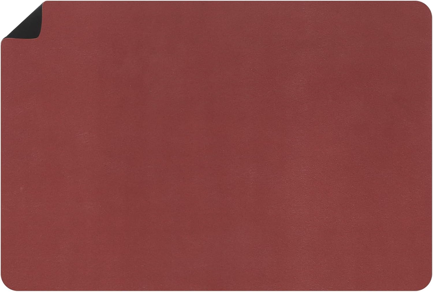 uxcell Silicone Mats for Kitchen Counter, 35.4" x 23.6" Non-Slip Countertop Protector Mat Heat Resistant Coffee Mat Waterproof Table Placemat, Wine Red