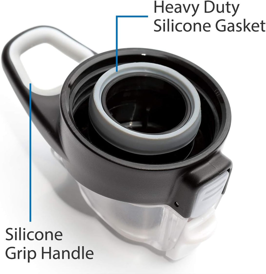 Cupture Action Bottle with Handle - Stainless Steel Vacuum-Insulated, 22 oz