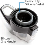 Cupture Action Bottle with Handle - Stainless Steel Vacuum-Insulated, 22 oz