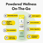 Nano Turmeric Curcumin Drink Powder, Golden Juice for Wellness & Immunity, No Turmeric Taste, Add to Smoothies/Water Daily Morning Routine–35X Absorption–Mango Flavor–Joint Support Supplement