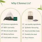 VAHDAM, Jasmine Green Tea Bags (100 Count) Med Caffeine, Non GMO | High Grown Green Tea Blended w/Pure Jasmine Flowers | Resealable Ziplock Pouch