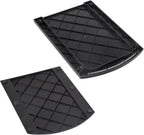 Bruvoalon Kitchen Appliance Sliding Tray, Slider for Coffee Pot, Coffee Maker, Toaster, KitchenAid Mixer, Blenders and Air Fryer, Coutertop with Rolling Wheels (3 Pack)