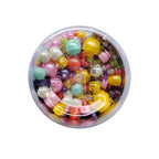 Edible Multicolor Sugar Pearls Candy Sprinkles 120G/ 4.23Ounce Baking Cake Sprinkles Cupcake and Cake Topper Cookie Decorations Wedding Party Valentines Halloween Christmas Supplies