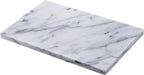 JEmarble Pastry Board 8x12 inch with Non-Slip Rubber Feets for Stability Perfect for Keep the Dough Cool and Chocolate Tempering(Premium Quality) White