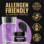 Brew Glitter Light Purple Edible Drink Glitter 1x 4g Jar for Cocktails, Beer, & Beverages