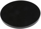 Koville African Natural Marble Cutting Board for Kitchen, 11inch Round Hand Crafted Marble Slab for Cheese, Charcuterie, Pastry Board - Wedding Gift, House Warming Gift(Zimbabwe Black)