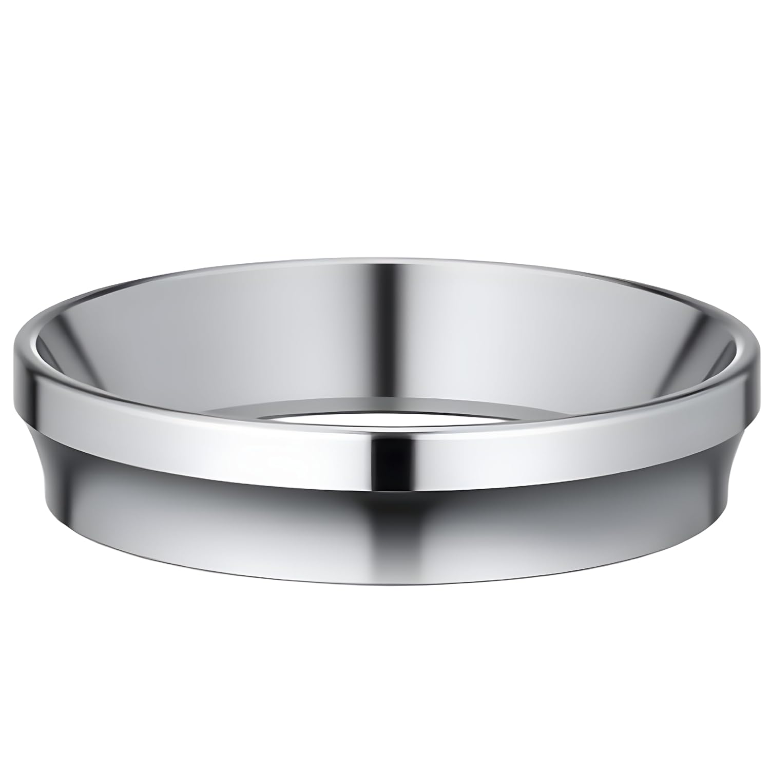 Magnetic Stainless Steel Espresso Dosing Funnel Compatible with 53mm Portafilter